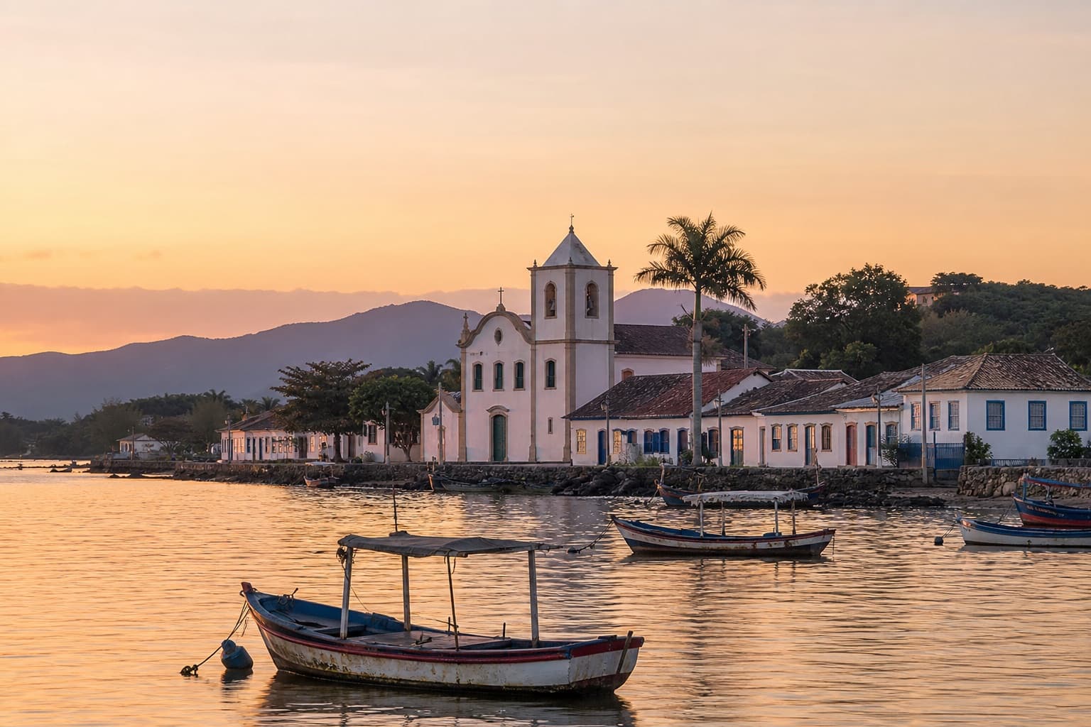 Santo Antônio de Lisboa at sunset